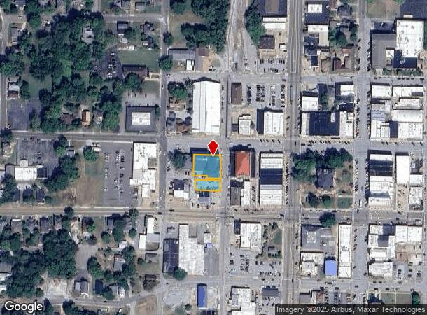  301 W Washington St, Paris, TN Parcel Map