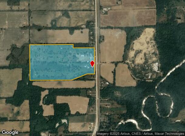 194 S Michigan Rd, Eaton Rapids, MI Parcel Map