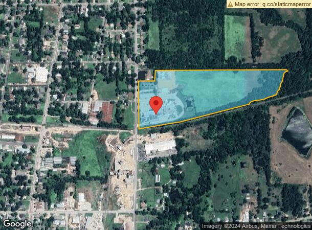  500 Jackson St N, Sulphur Springs, TX Parcel Map