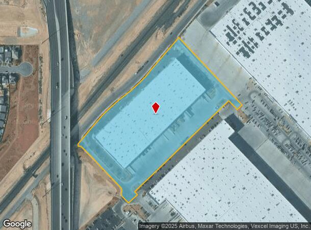5840 Donovan Way, North Las Vegas, NV Parcel Map