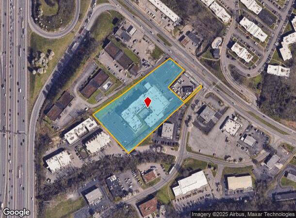  825 Murfreesboro Pike, Nashville, TN Parcel Map