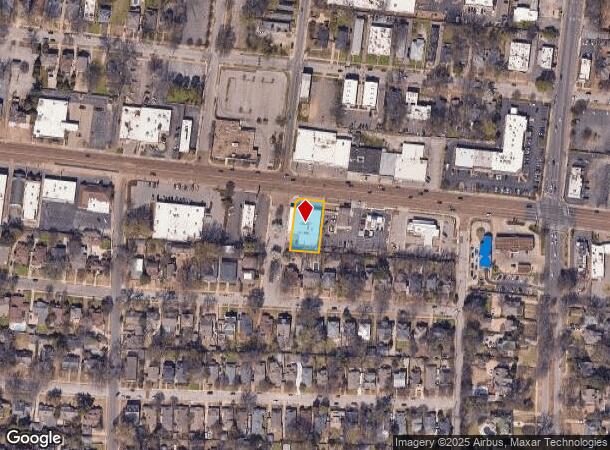  1603 Union Ave, Memphis, TN Parcel Map