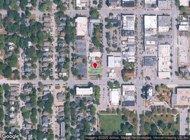  1037 Vermont St, Lawrence, KS Parcel Map