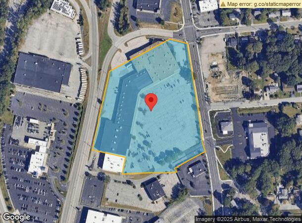  1400 Oaklawn Ave, Cranston, RI Parcel Map