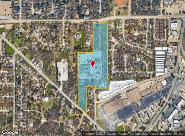 6102 W Pleasant Ridge Rd, Arlington, TX Parcel Map