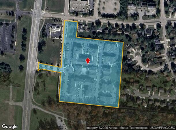  9600 Summit Point Dr, Miamisburg, OH Parcel Map