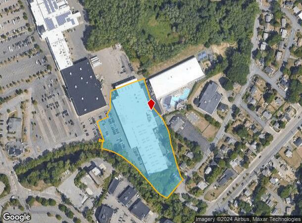  200 Providence Hwy, Dedham, MA Parcel Map