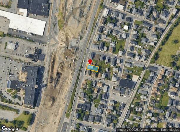  183 Lindsey St, Fall River, MA Parcel Map