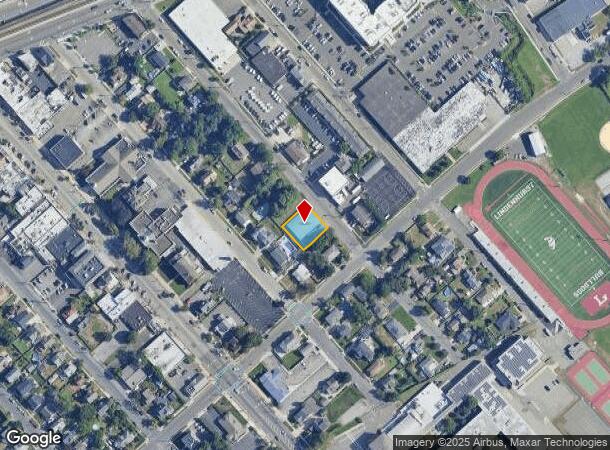  185 S Travis St, Lindenhurst, NY Parcel Map