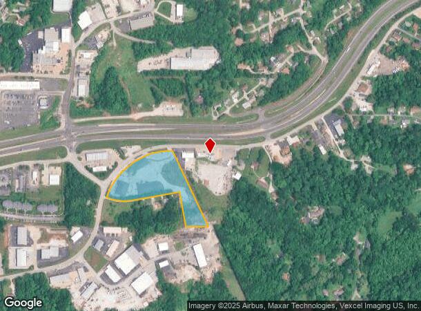  1588 Gravois Rd, High Ridge, MO Parcel Map