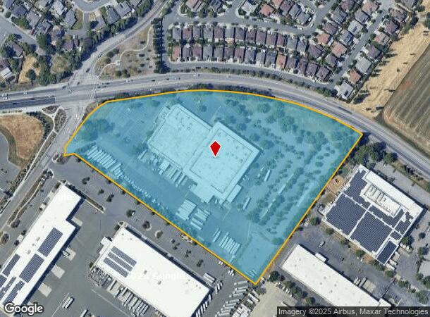  1500 Cader Ln, Petaluma, CA Parcel Map