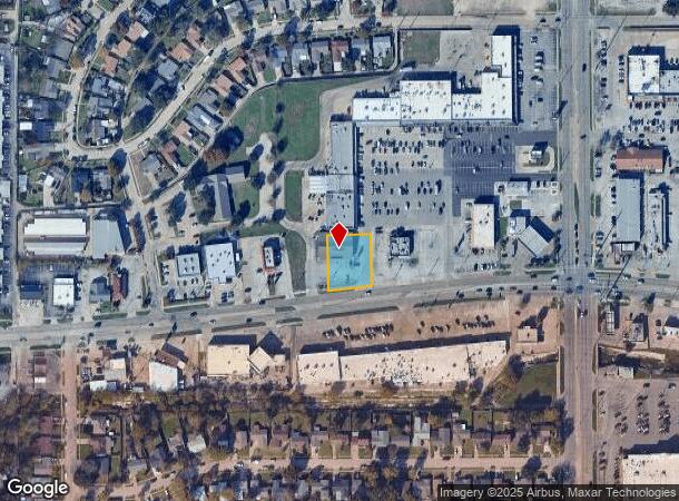  3601 W Walnut St, Garland, TX Parcel Map