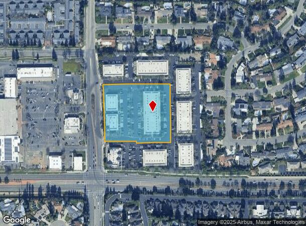 7040 N Marks Ave, Fresno, CA Parcel Map