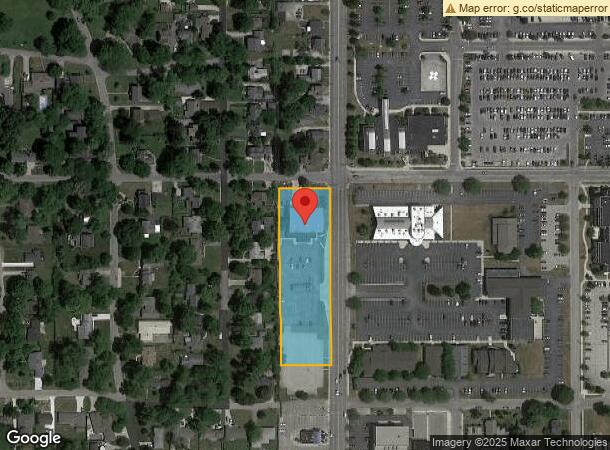  205 N Tillotson Ave, Muncie, IN Parcel Map