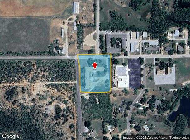 1901 W Elliott St, Breckenridge, TX Parcel Map