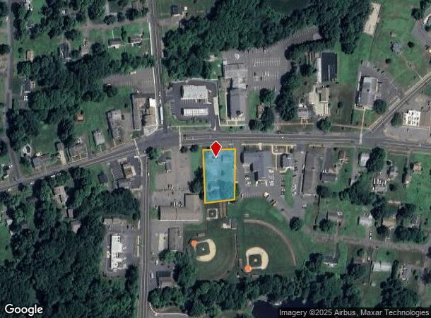  596 Main St, Somers, CT Parcel Map