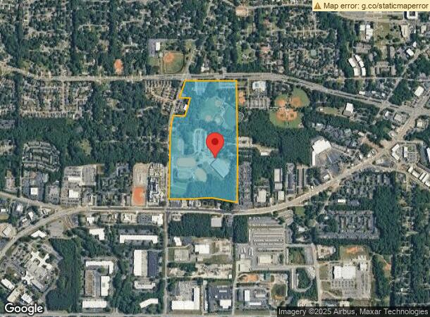  11925 Wills Rd, Alpharetta, GA Parcel Map