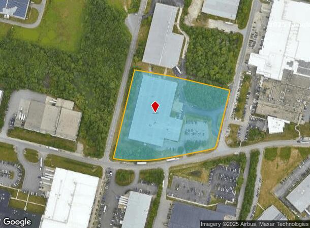  540 Currant Rd, Fall River, MA Parcel Map