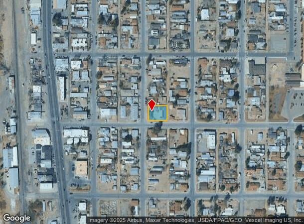  6950 2Nd St, Canutillo, TX Parcel Map