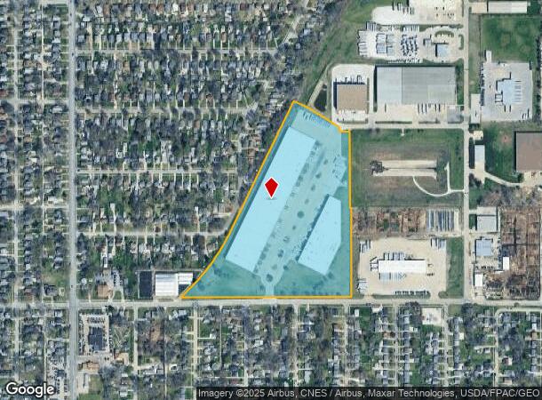  1550 E Washington Ave, Des Moines, IA Parcel Map