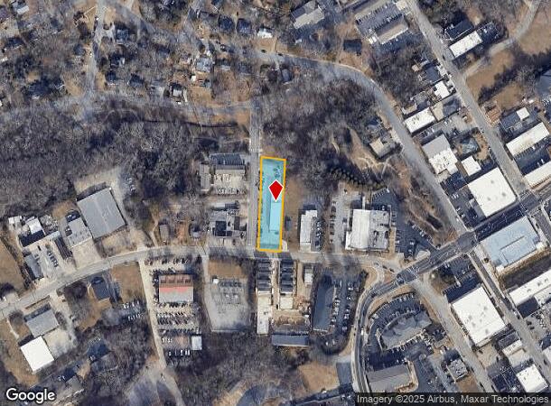  360 Oak St, Gainesville, GA Parcel Map