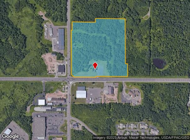  4611 W Arrowhead Rd, Duluth, MN Parcel Map