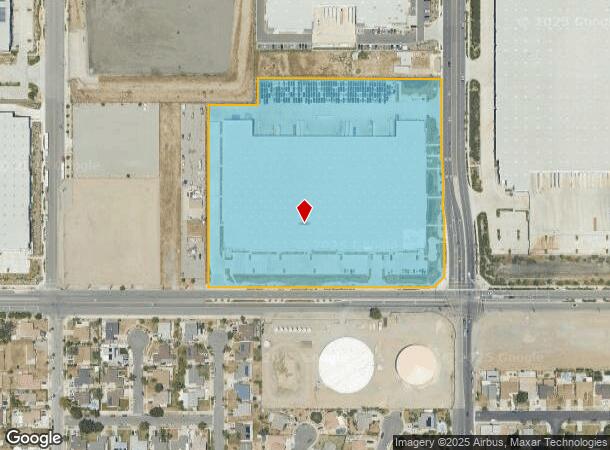  2380 W Base Line Rd, Rialto, CA Parcel Map