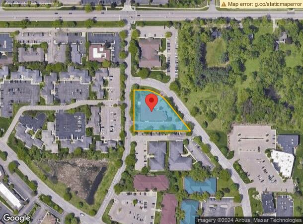  2105 University Park Dr, Okemos, MI Parcel Map