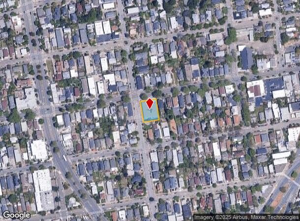 1606 Alcatraz Ave, Berkeley, CA Parcel Map