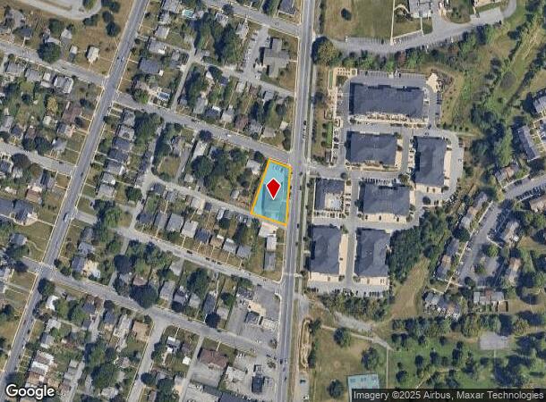  1309 N East St, Frederick, MD Parcel Map