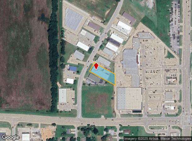  15005 S Grant St, Bixby, OK Parcel Map