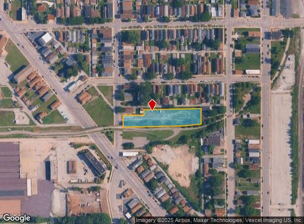 2217 New York Ave, Whiting, IN Parcel Map