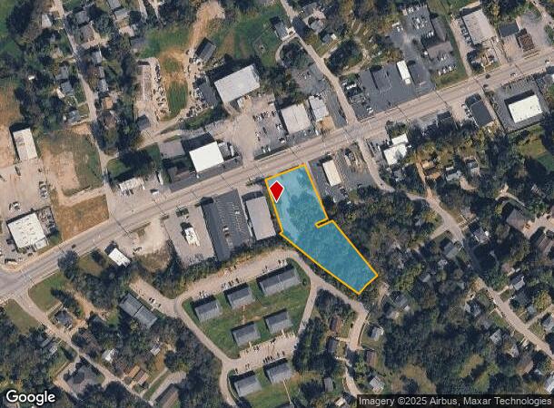  581 E Main St, Frankfort, KY Parcel Map