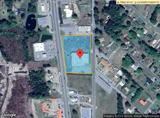  1022 S Pierce St, Alma, GA Parcel Map