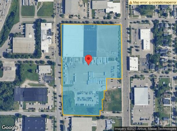  650 Ionia Ave Sw, Grand Rapids, MI Parcel Map