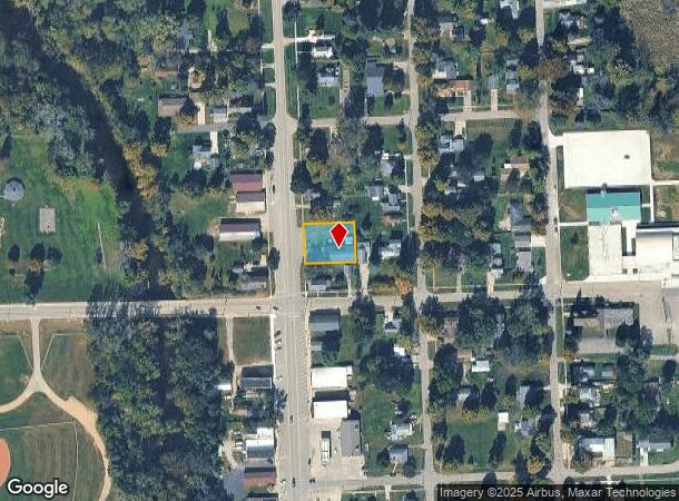  110 N Saginaw St, Byron, MI Parcel Map