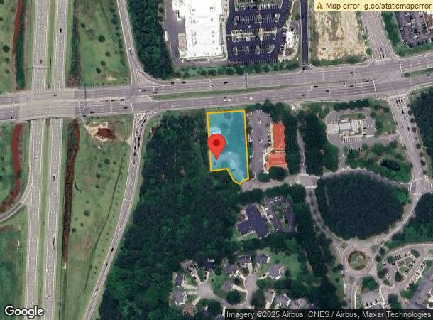  1004 Big Oak Ct, Knightdale, NC Parcel Map