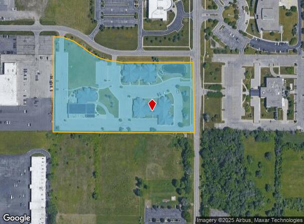  4177 Fashion Square Blvd, Saginaw, MI Parcel Map