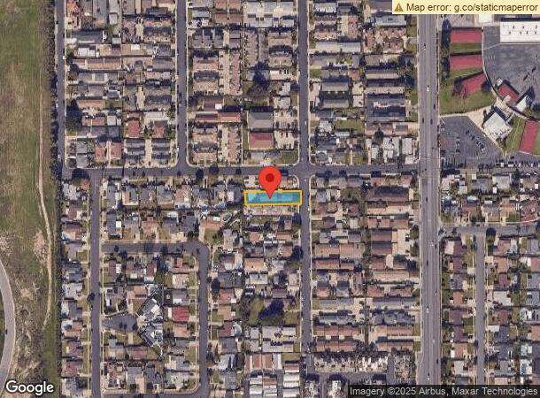  8751 La Salle St, Cypress, CA Parcel Map