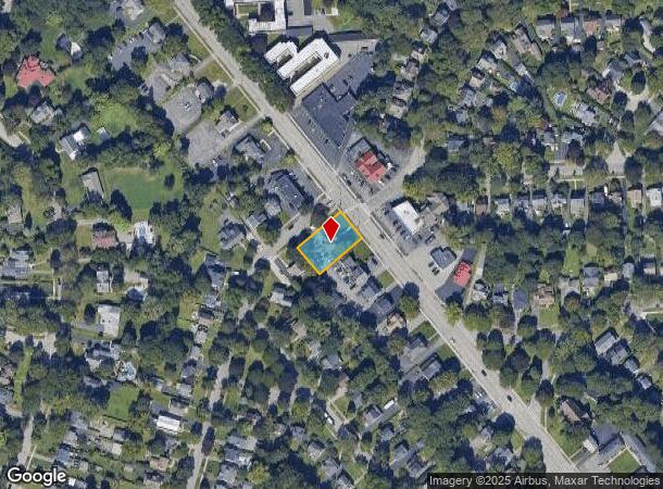  1485 Monroe Ave, Rochester, NY Parcel Map