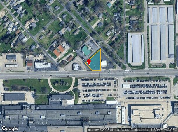  1368 W Alexis Rd, Toledo, OH Parcel Map