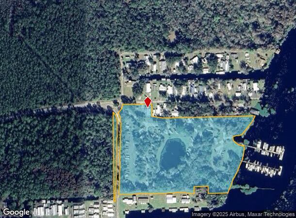 25934 Holmar Dr, Astor, FL Parcel Map