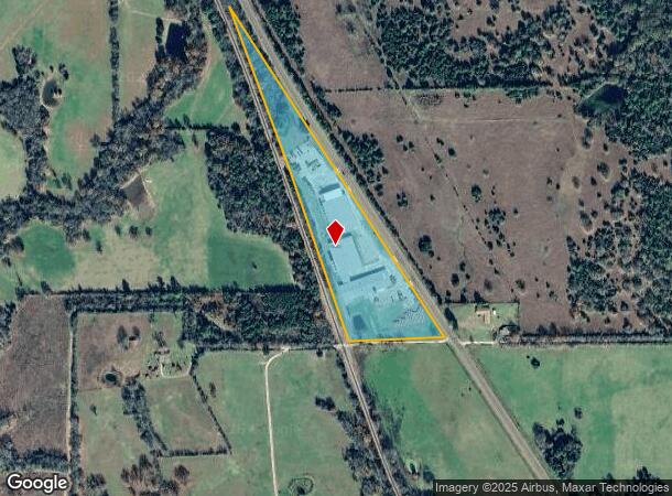 13616 Highway 19 S, Lovelady, TX Parcel Map