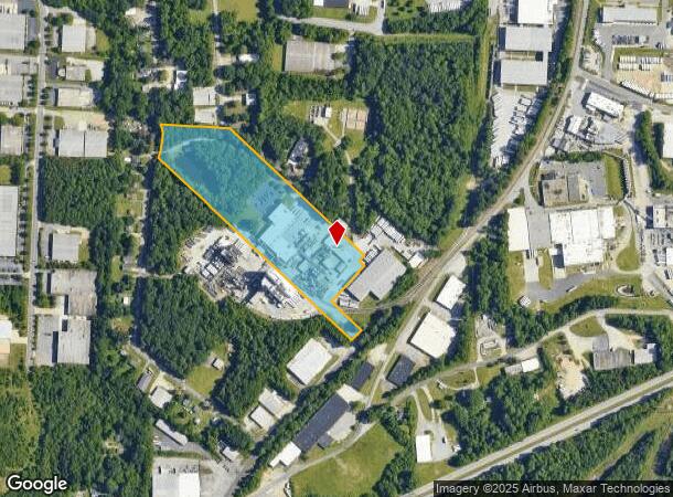 255 Beddington St, High Point, NC Parcel Map