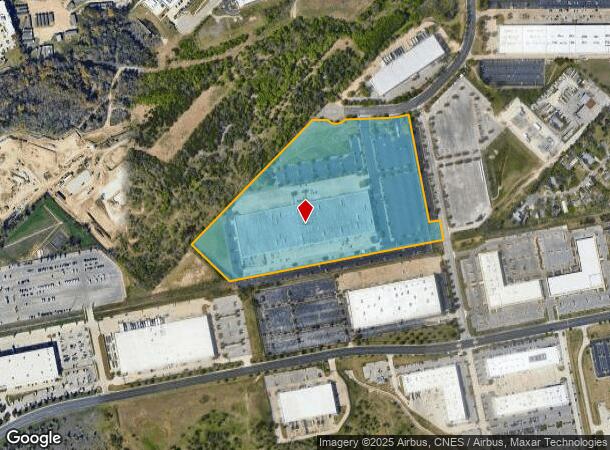 7301 Metro Center Dr, Austin, TX Parcel Map