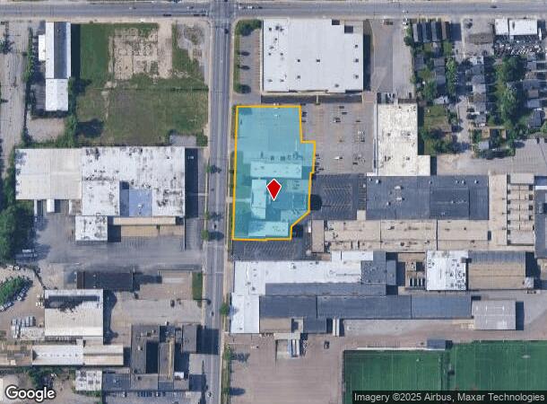  1807 Elmwood Ave, Buffalo, NY Parcel Map