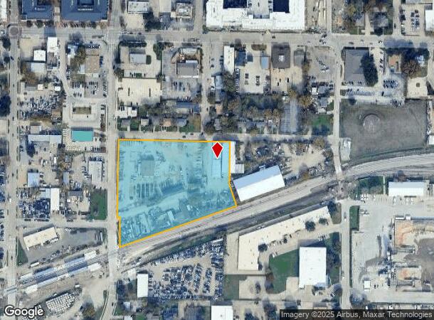  1212 Municipal Ave, Plano, TX Parcel Map