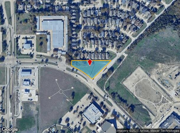  2301 Arapaho Rd, Garland, TX Parcel Map