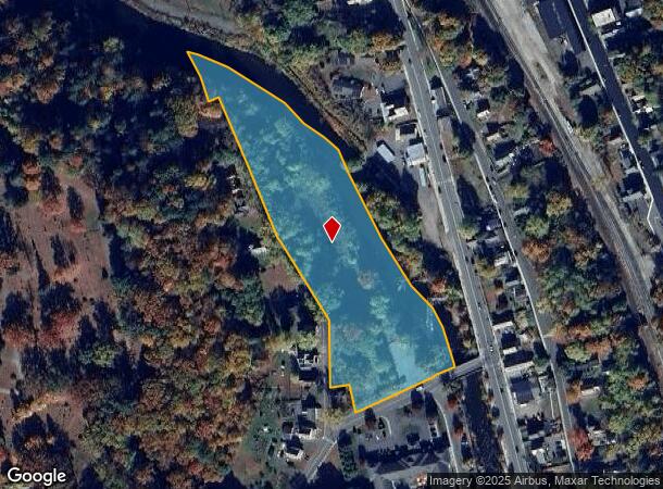 Meridian St, Greenfield, MA Parcel Map