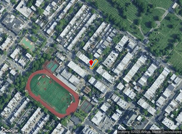  291 Onderdonk Ave, Ridgewood, NY Parcel Map